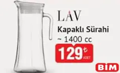 LAV KAPAKLI SÜRAHİ 1400 CC